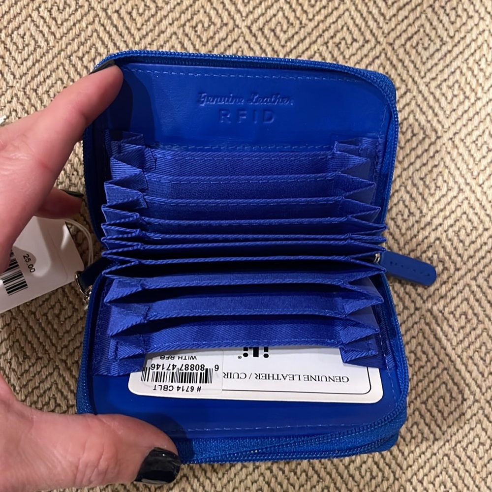 Blue Small Wallet - Picture 6 of 7